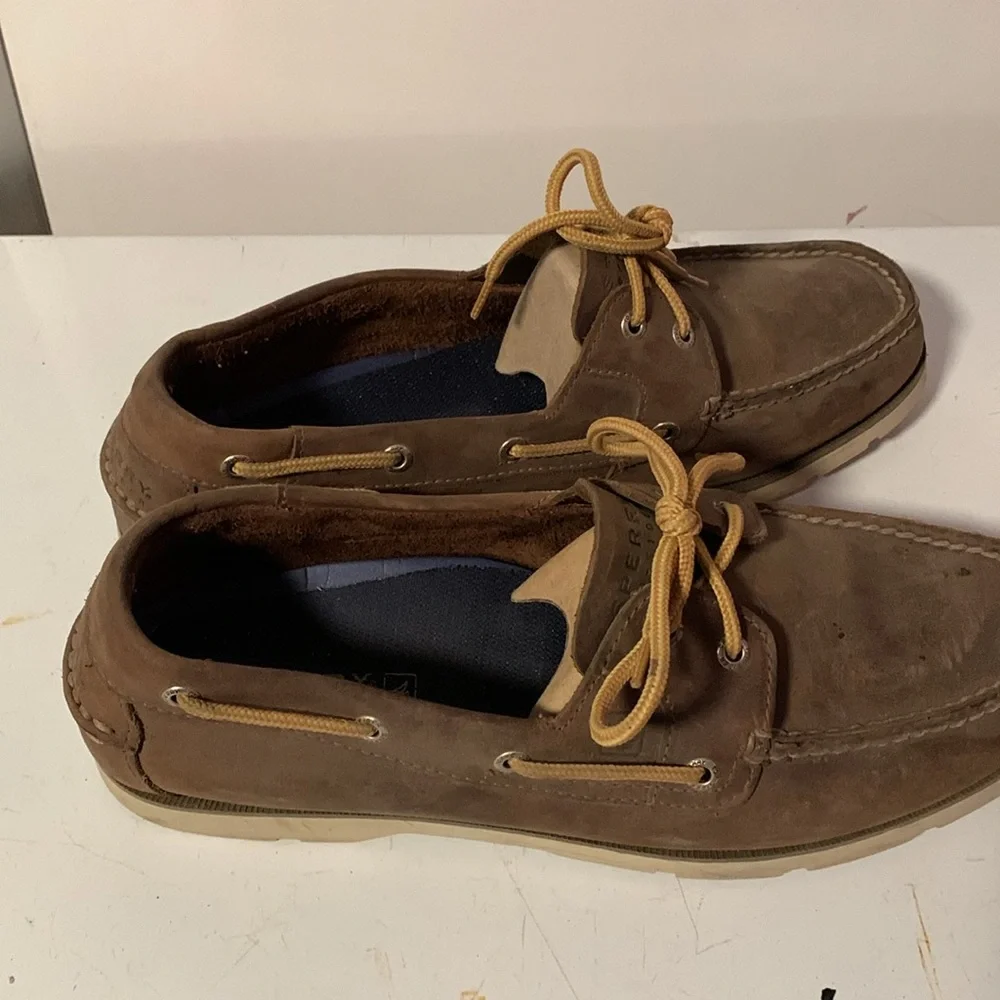 Sperry leather loafers, men’s 11-1/2 wide